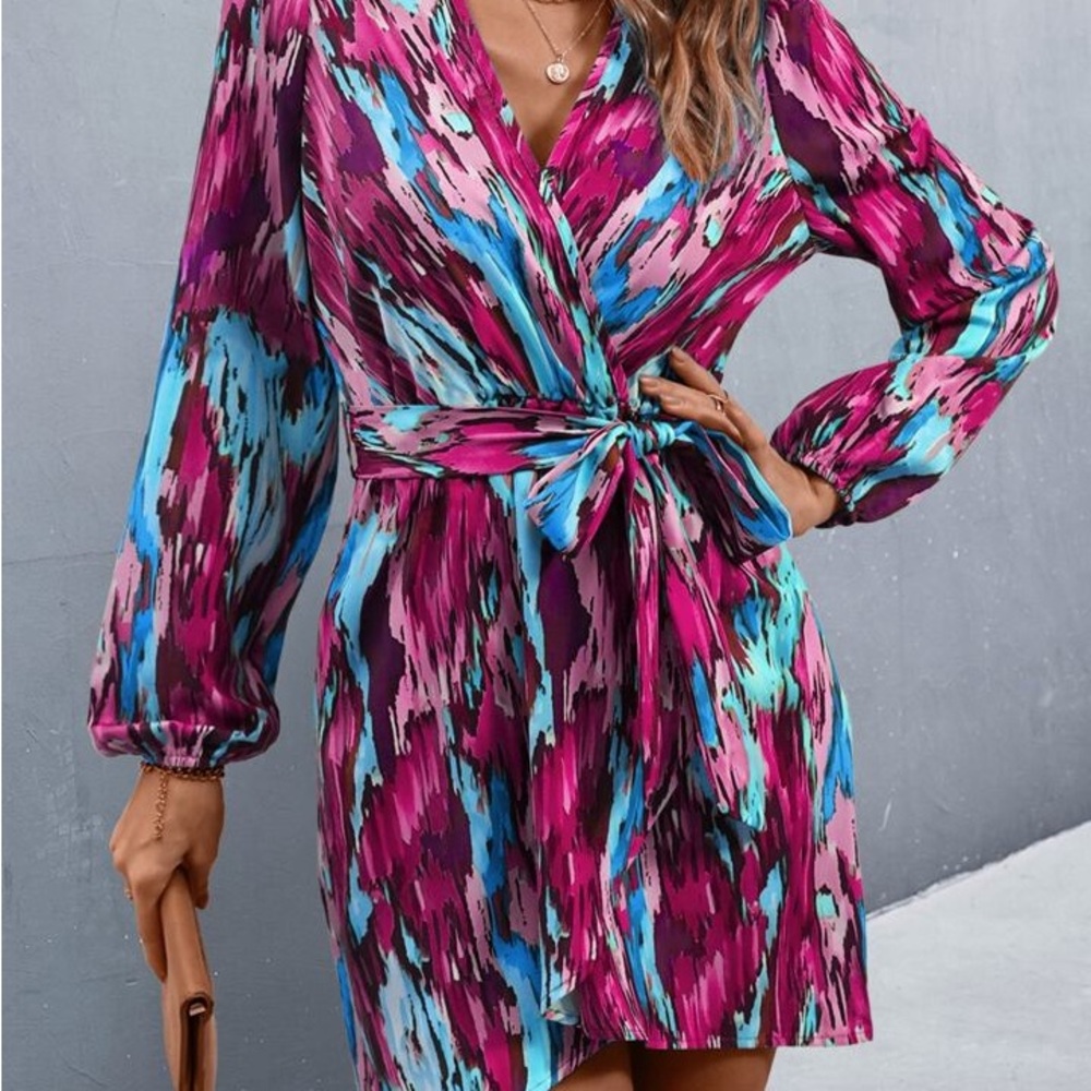 Vibrant Multicolor Women's Dress